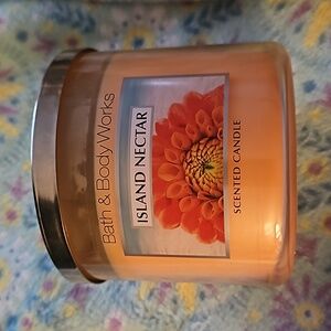 Island Nectar Bath and Body Works 3 wick candle